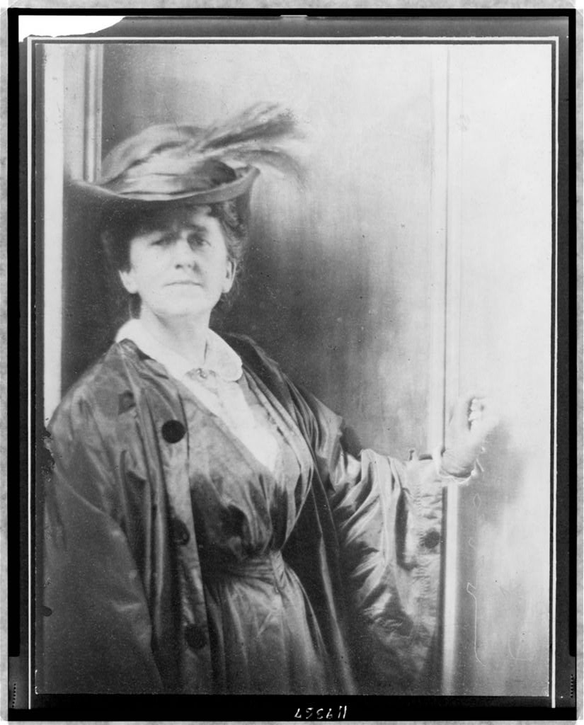 Adolf de Meyer. Portrait de Gertrude Käsebier (vers 1900)