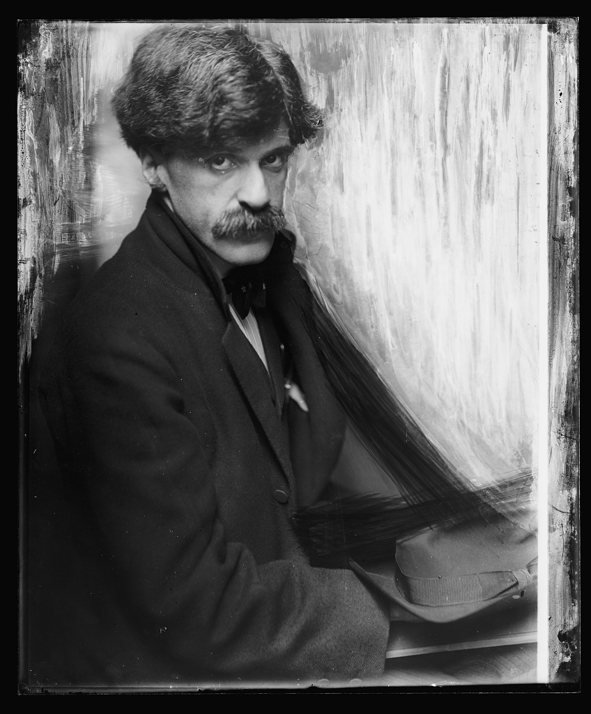 Alfred Stieglitz par Gertrude Käsebier, 1902 – LOC, Bibliothèque du Congrès